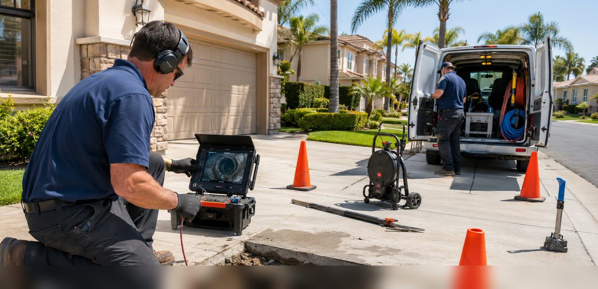 Slab leak detection in Irvine CA